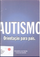 AUTISMO - Orientação para Pais - Casa do Autista.pdf